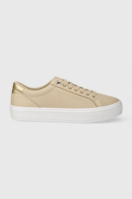 

Кроссовки ESSENTIAL VULC LEATHER SNEAKER Tommy Hilfiger, бежевый