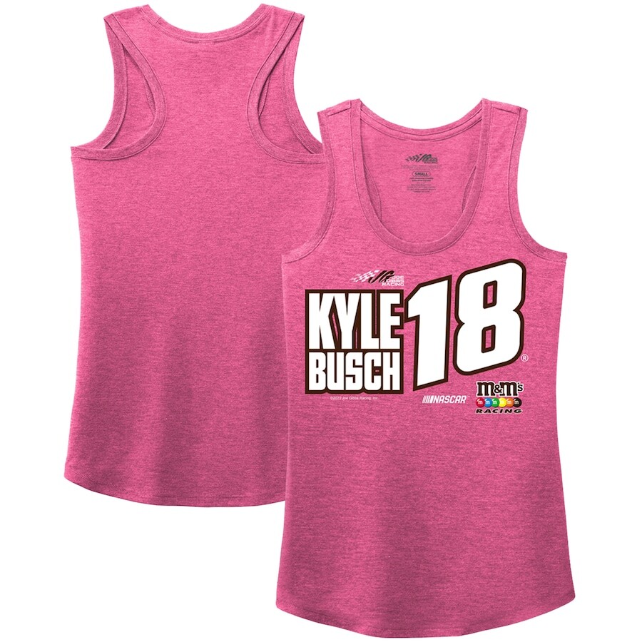 

Топ Joe Gibbs Racing Team Collection Kyle Busch, розовый