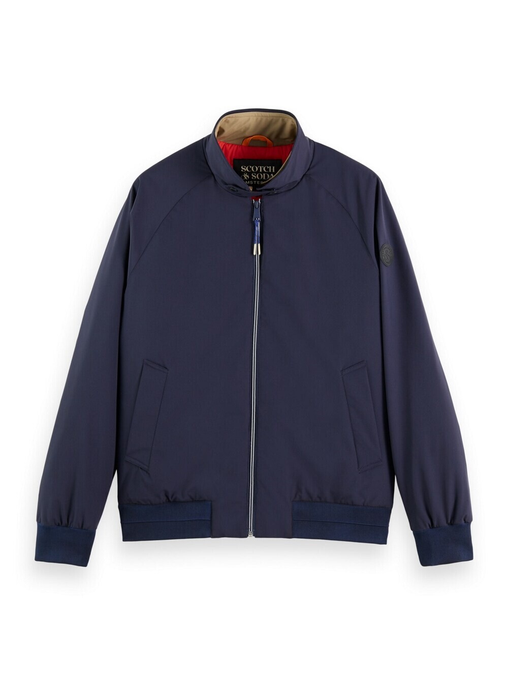 

Межсезонная куртка Scotch & Soda Harrington, темно-синий
