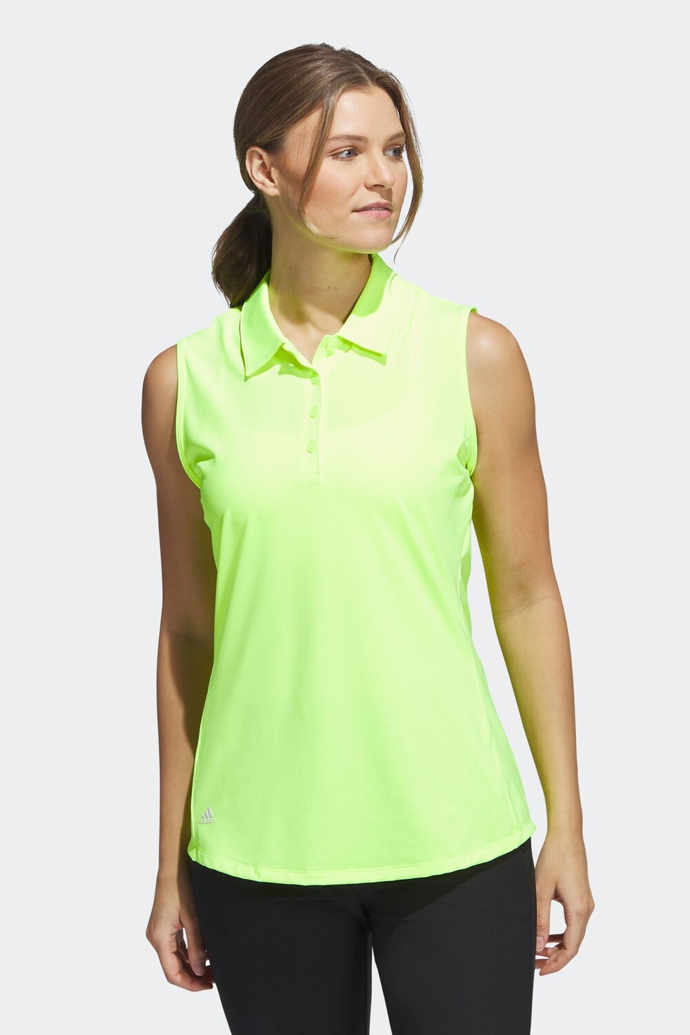 

Однотонная рубашка-поло без рукавов adidas Golf Ultimate365 Adidas Golf, желтый