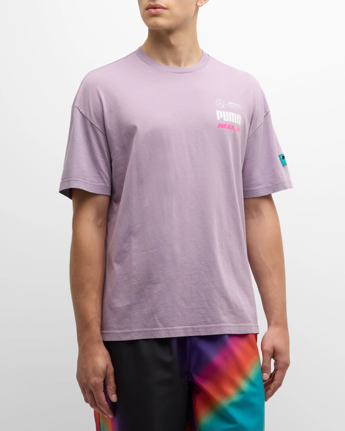 

Мужская футболка Mercedes-AMG Petronas F1 x Mad Dog Jones Puma, цвет Purple