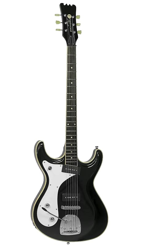 цена Электрогитара Eastwood Sidejack DLX LH Baritone Bound Solid Basswood Body Set Maple Neck 6-String Electric Guitar