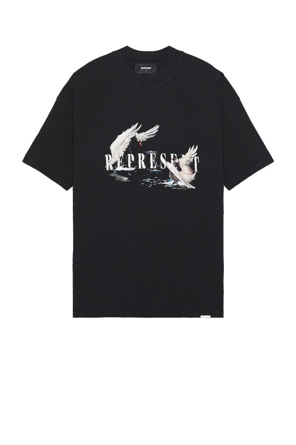 

Футболка REPRESENT Swan T-shirt, цвет Off Black