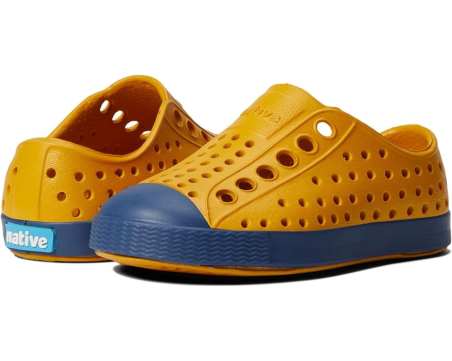 Кроссовки Native Shoes Jefferson Slip-on Sneakers, цвет Wheat Yellow/Frontier Blue