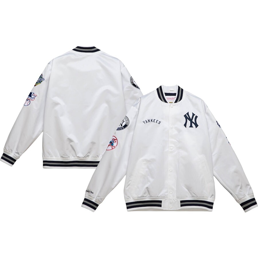 

Куртка Mitchell & Ness New York Yankees, белый