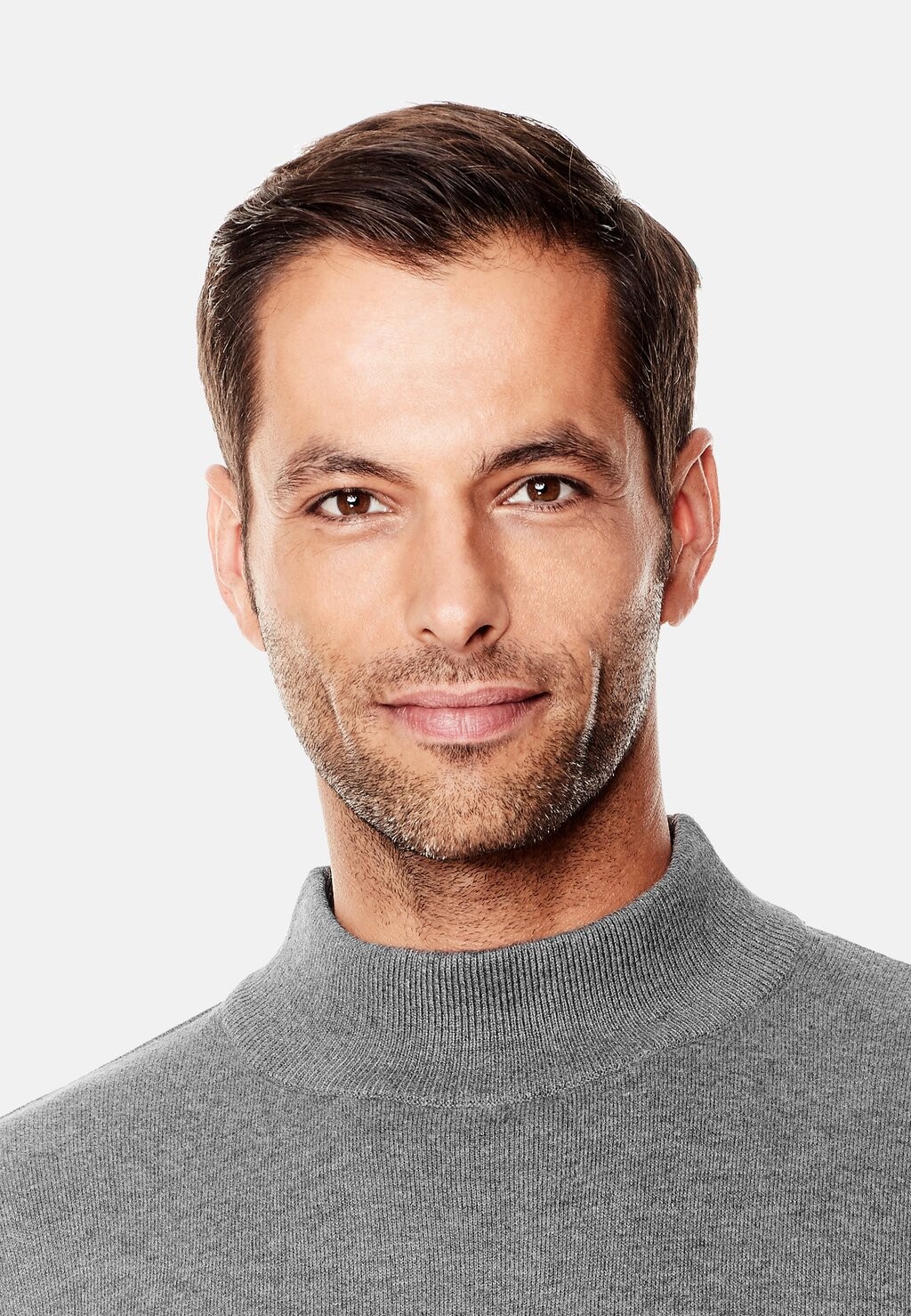 

Джемпер Vincenzo Boretti, серый