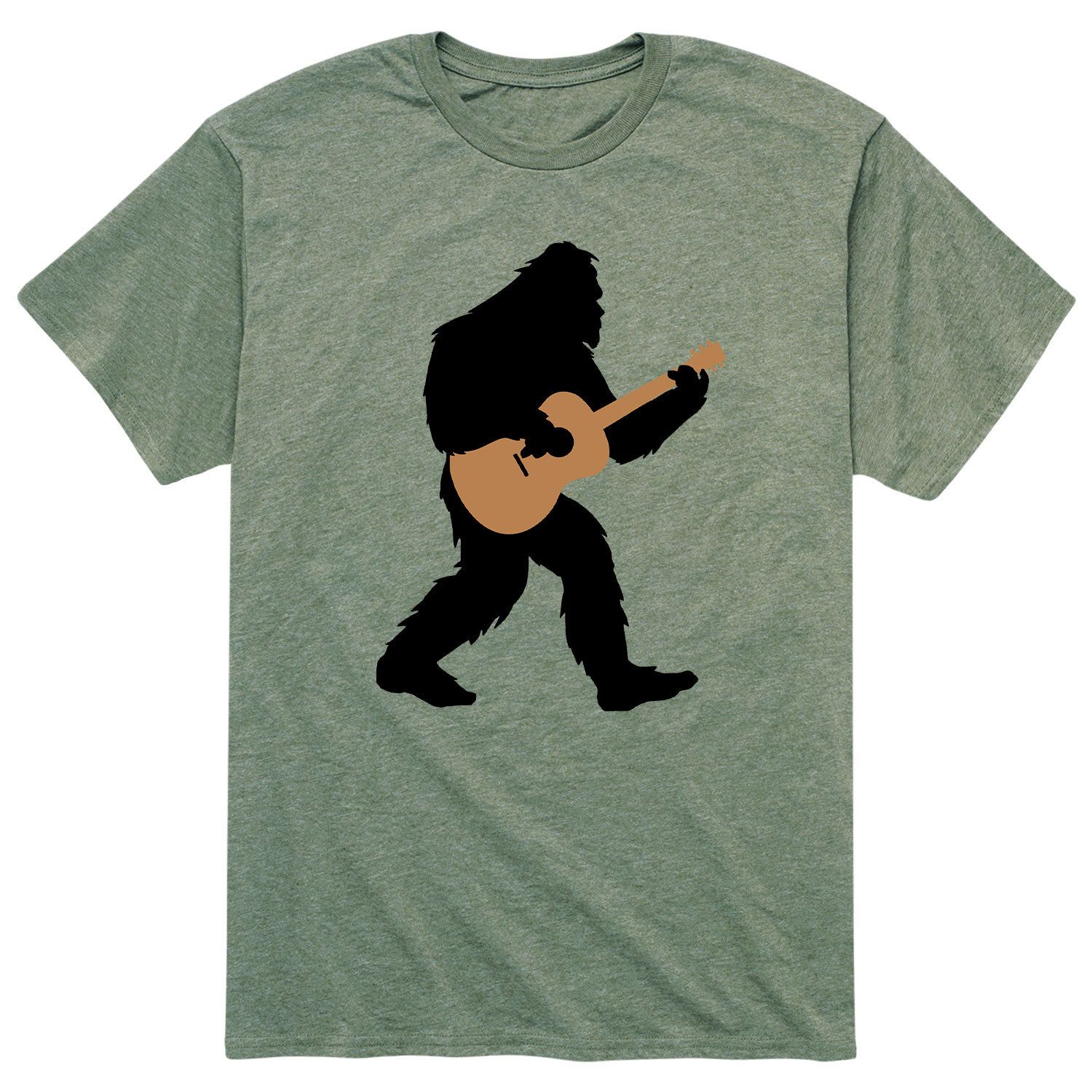 Мужская футболка Sasquatch для игры на гитаре Licensed Character сор ф школа игры на гитаре
