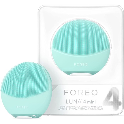 

FOREO Luna 4 Мини-щетка для очищения лица и массажер для лица Щетка для лица премиум-класса Arctic Blue