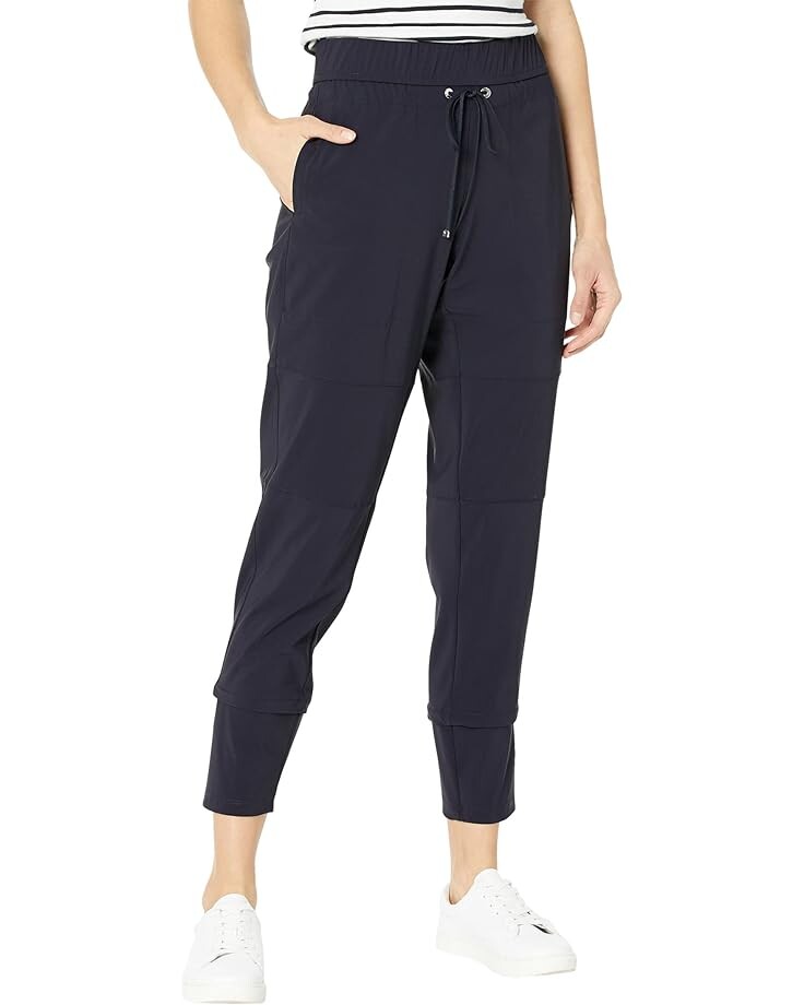 

Брюки Elliott Lauren Prime Time Pull-On Jogger with Drawcord Detail, темно-синий