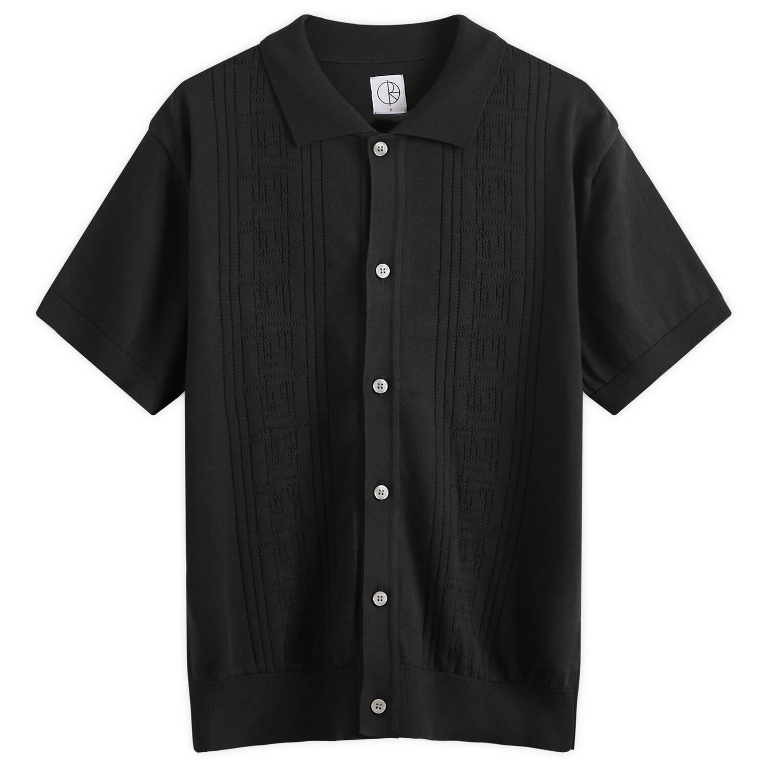 

Кардиган Polar Skate Co. Miles Short Sleeve, черный