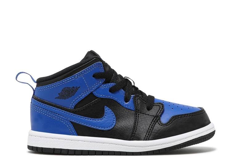 

Кроссовки AIR JORDAN 1 MID TD 'HYPER ROYAL', черный