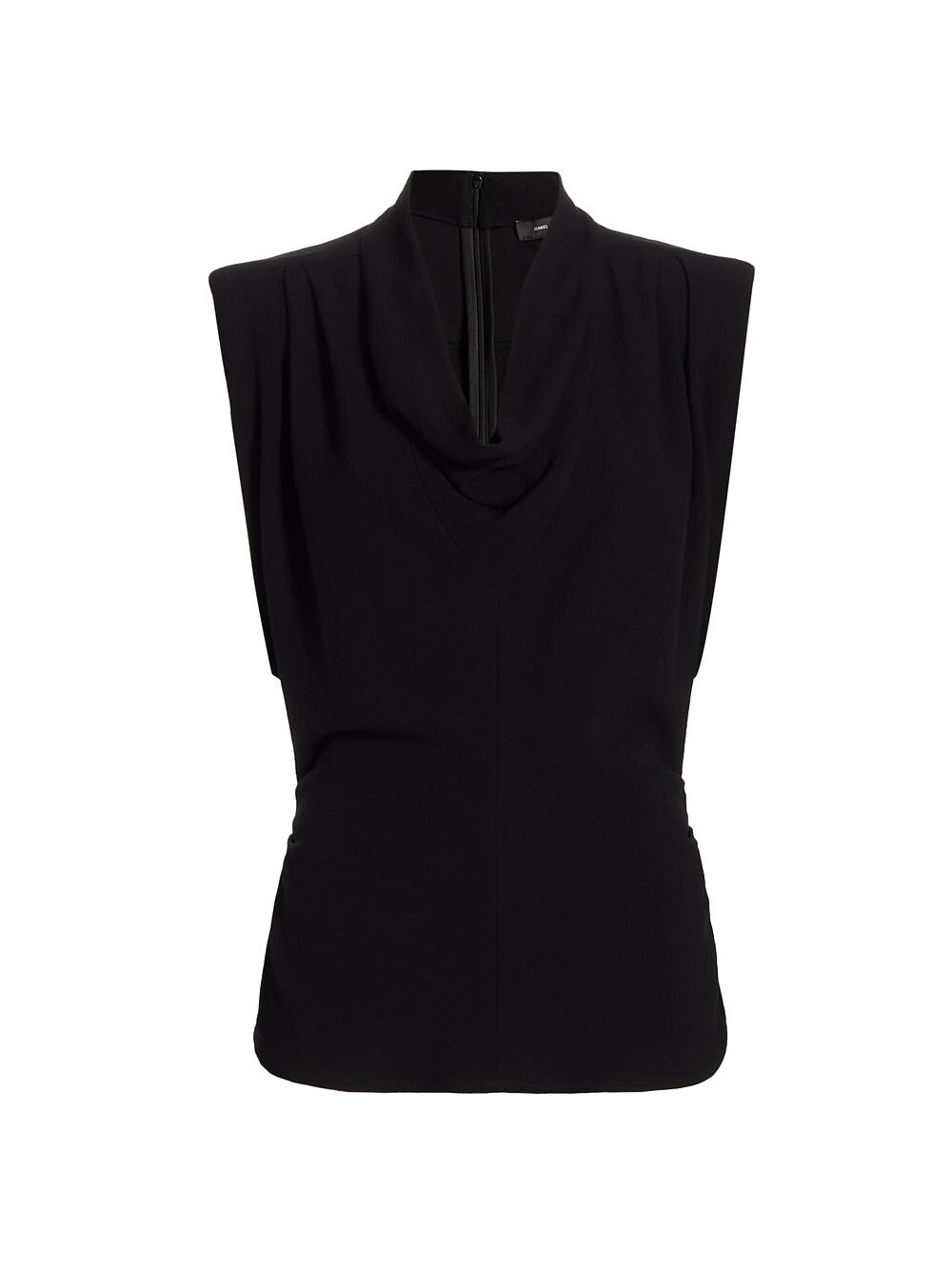 

Топ из крепа Rosea с драпировкой Isabel Marant, черный