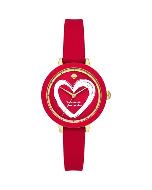 

Часы Парк Роу, 34 мм kate spade new york, цвет Red