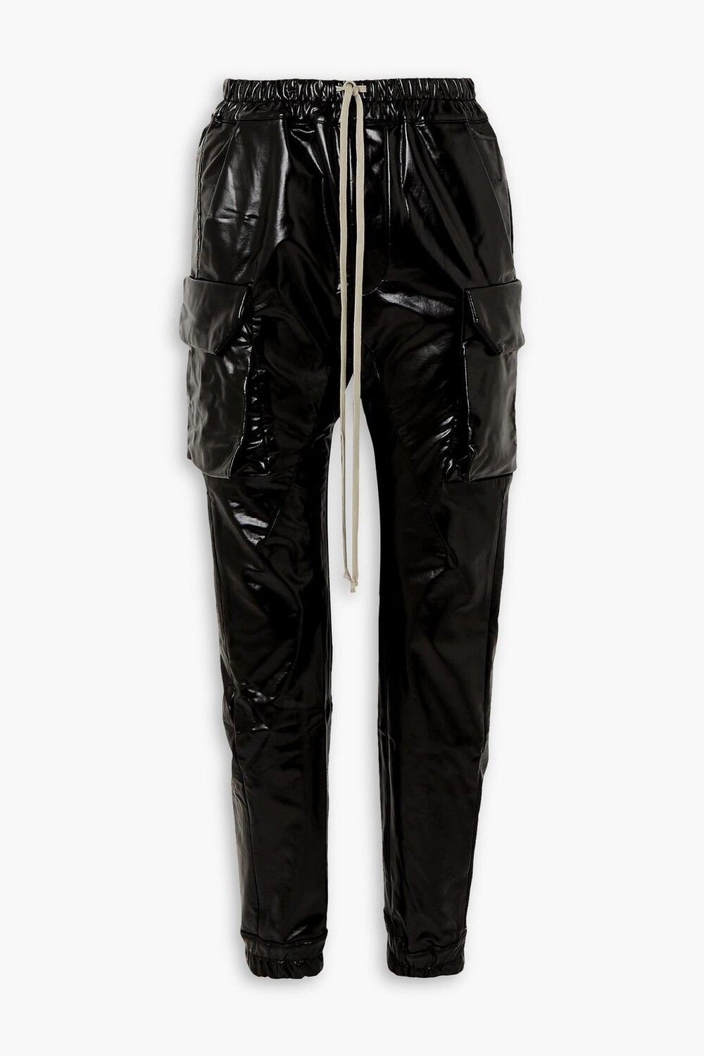 

Брюки карго из смесового хлопка с покрытием DRKSHDW BY RICK OWENS, черный