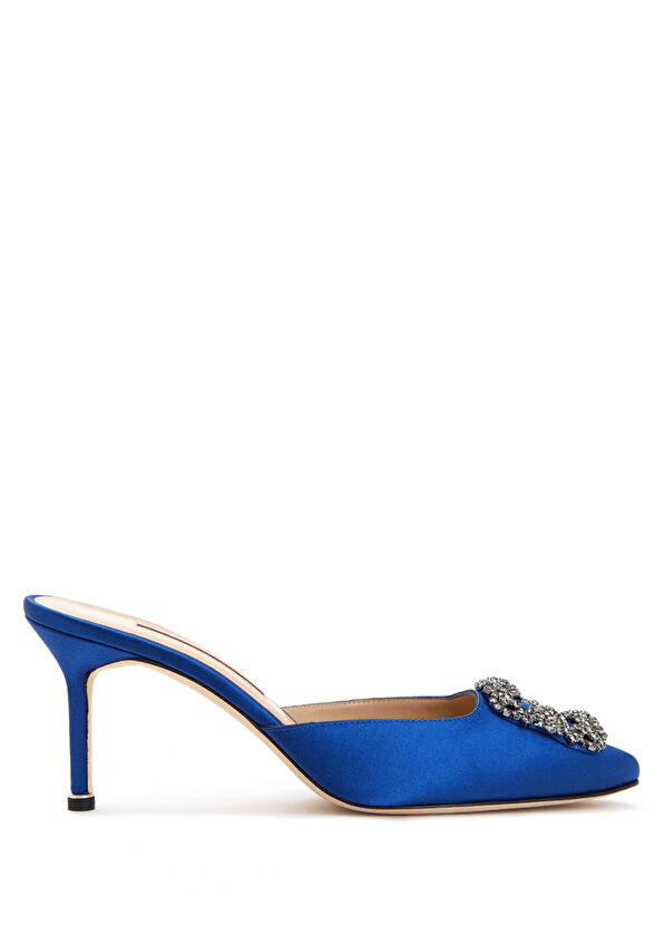 

Женские тапочки Хангисиму Manolo Blahnik, синий