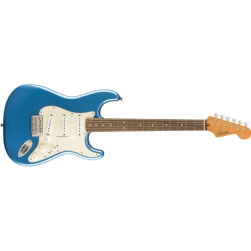 Электрогитара Squier by Fender Classic Vibe '60s Stratocaster Guitar, Laurel, Lake Placid Blue электрогитара fender squier classic vibe 60s stratocaster lrl lake placid blue