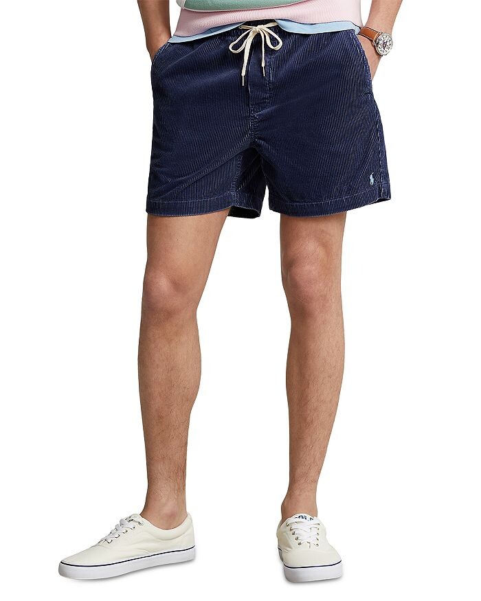 

6-дюймовые вельветовые шорты Polo Prepster Polo Ralph Lauren, синий