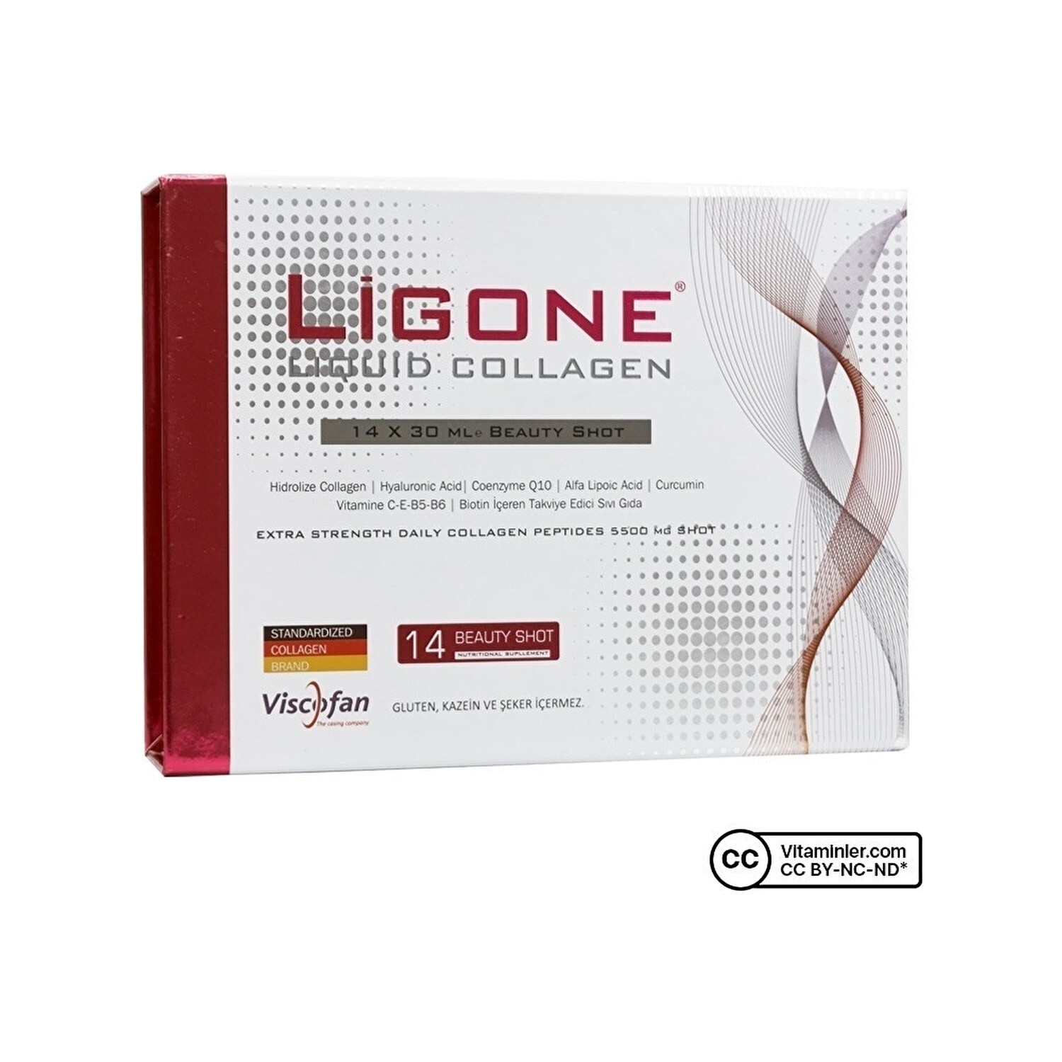 

Жидкий коллаген Ligone, 14 шотов по 30 мл