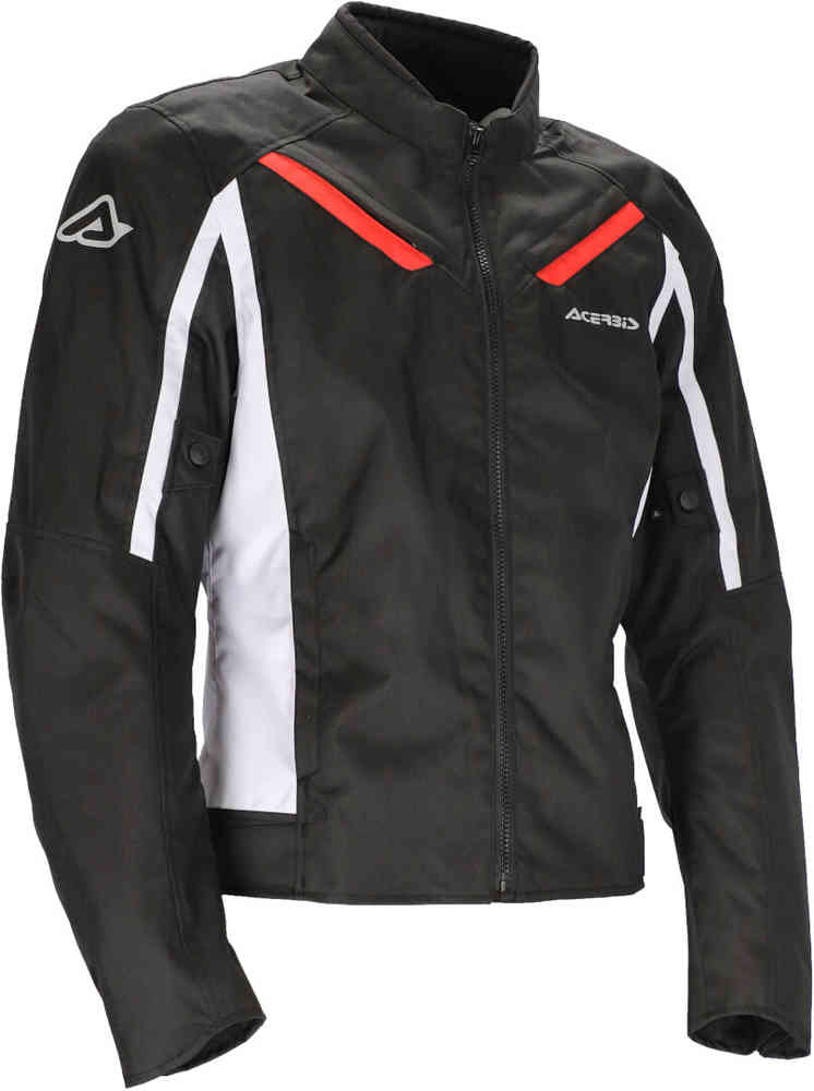 Мотоциклетная текстильная куртка X-Mat Acerbis, черный красный