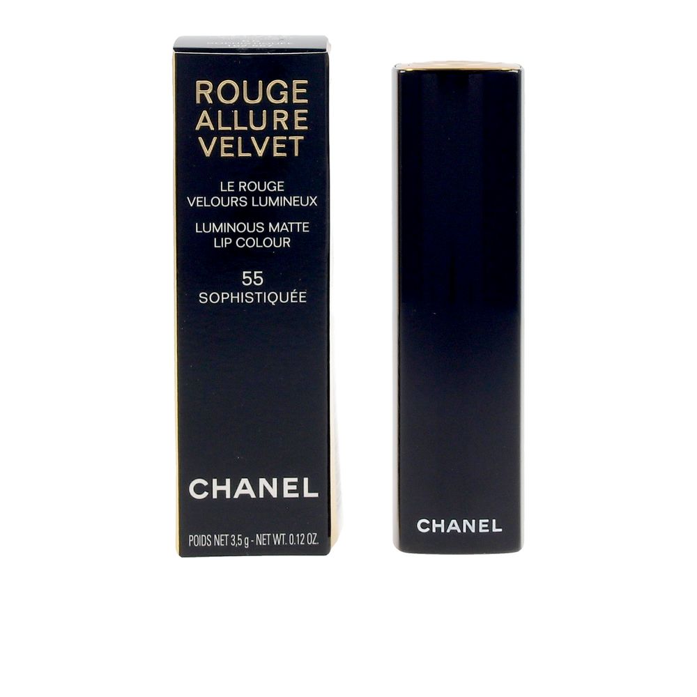 Губная помада Rouge allure velvet Chanel, 3,5 g, 55-sophistiquée