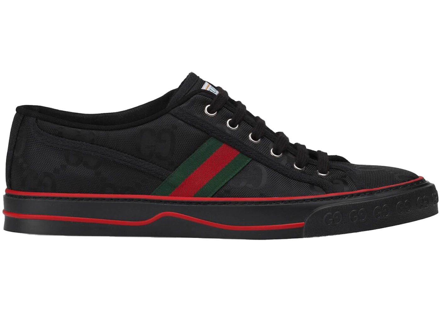 

Кроссовки Gucci Off The Grid Tennis 1977 Low, черный/красный/зеленый