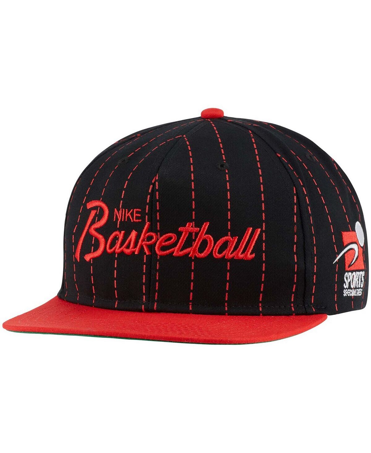 

Мужская черная, красная спортивная кепка с надписью Snapback Nike