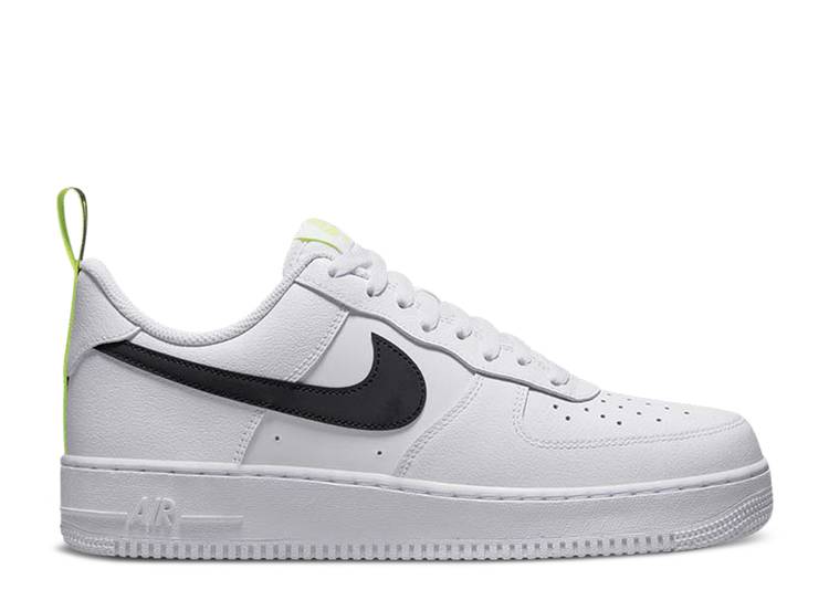 Nike air force 1 black store and volt