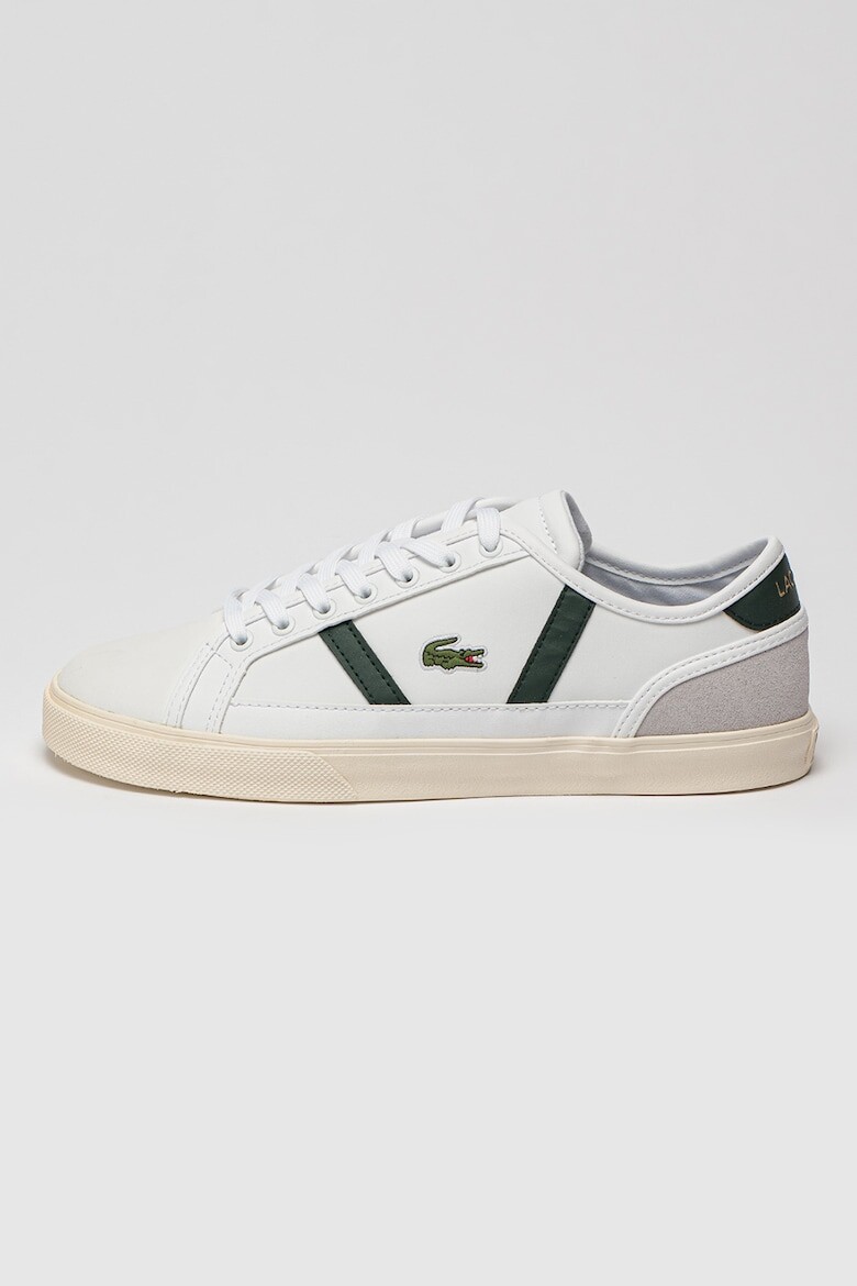 

Туфли Sideline Pro из кожи и замши Lacoste, белый