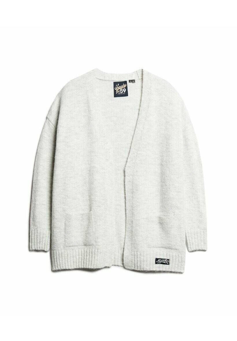 

Кардиган Superdry ESSENTIAL, цвет frost grey marl