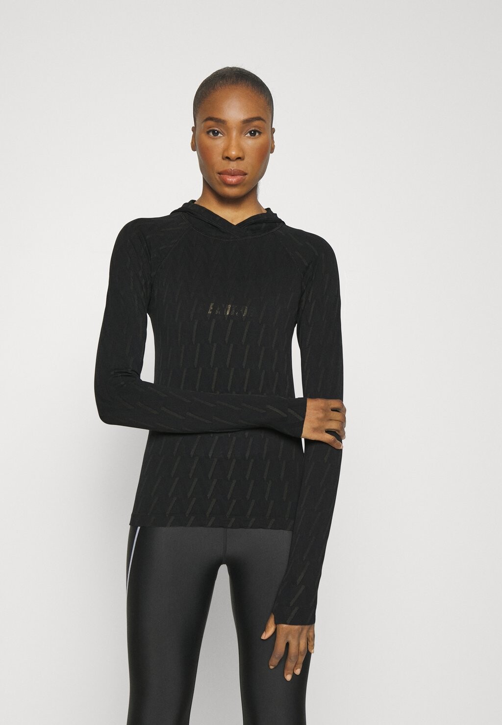 

Рубашка с длинным рукавом Athleta, черный