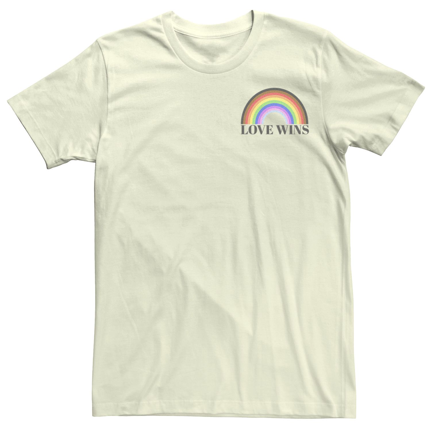 Мужская футболка Full Rainbow Love Licensed Character
