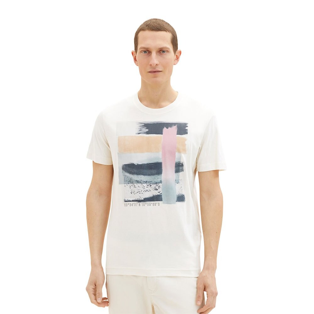 

Футболка Tom Tailor Printed 1035556 T-shirt, белый