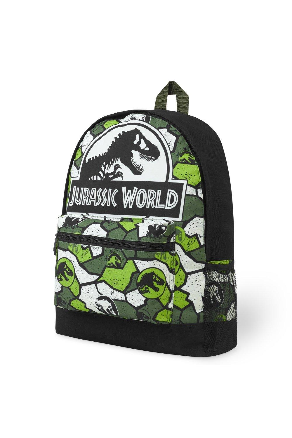 Камуфляжный рюкзак Jurassic World, зеленый baowomen плюшевый рюкзак с животными мультяшный медведь школьная сумка через плечо детский съемный плюшевый мягкий для девочек детские пода