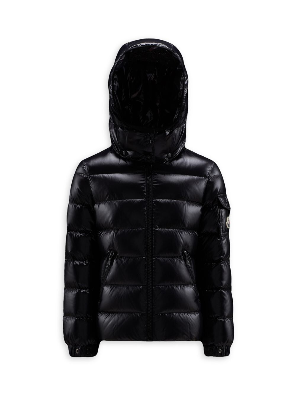 

Пальто Bady с капюшоном для малышей и малышей Moncler, черный