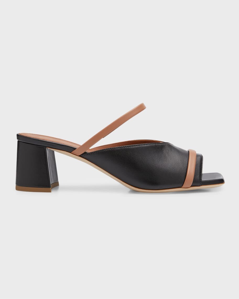 

Двухцветные сандалии без задника Sansa Napa Malone Souliers