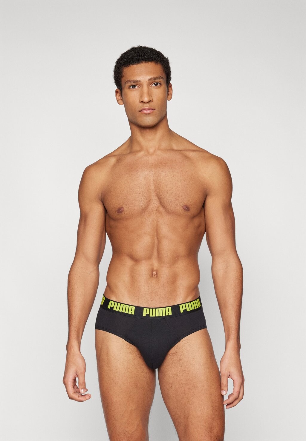 

Трусы MEN EVERYDAY BRIEF 2 PACK Puma, цвет lime smash/black