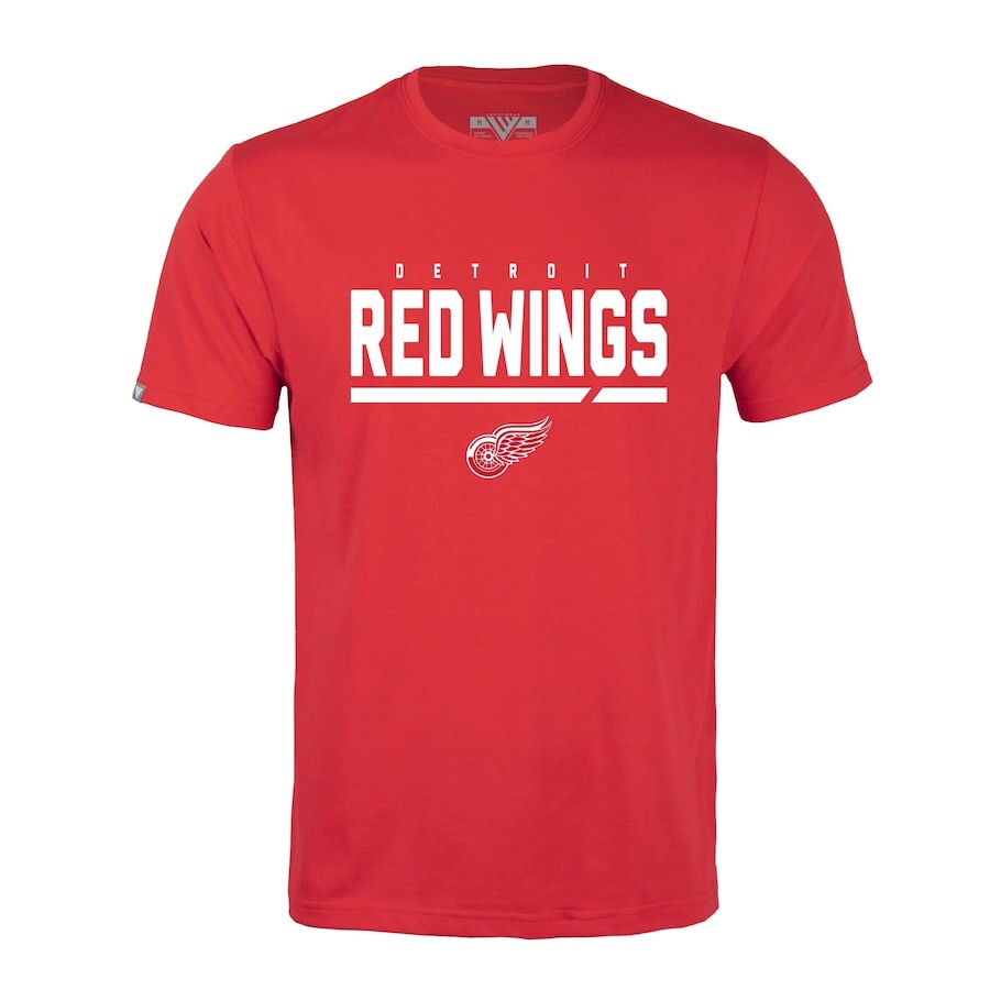 

Футболка с коротким рукавом Levelwear Detroit Red Wings, красный