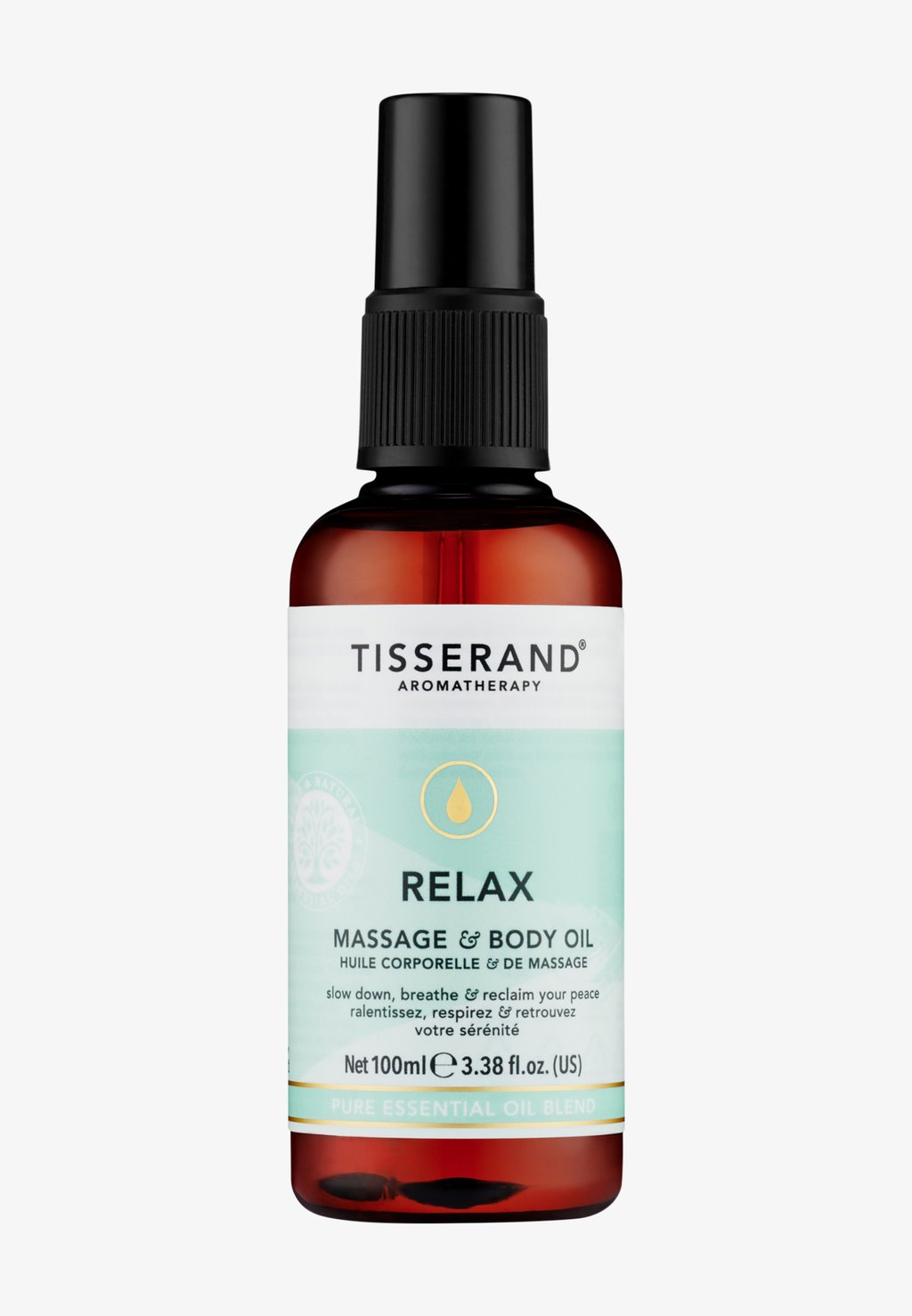 Масло для тела Relax Massage & Body Oil Tisserand Aromatherapy массажное масло для тела 100% natural body oil aromatherapy body relax масло 1000мл