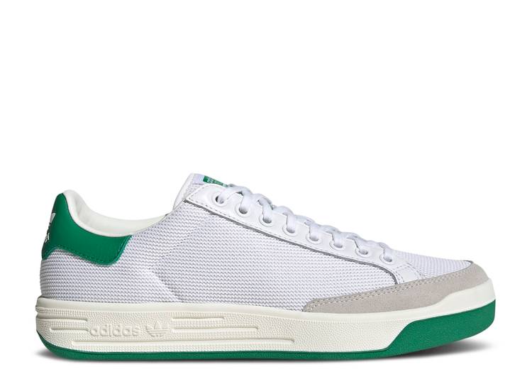 Кроссовки Adidas ROD LAVER 'WHITE GREEN', белый кроссовки adidas rod laver white green белый