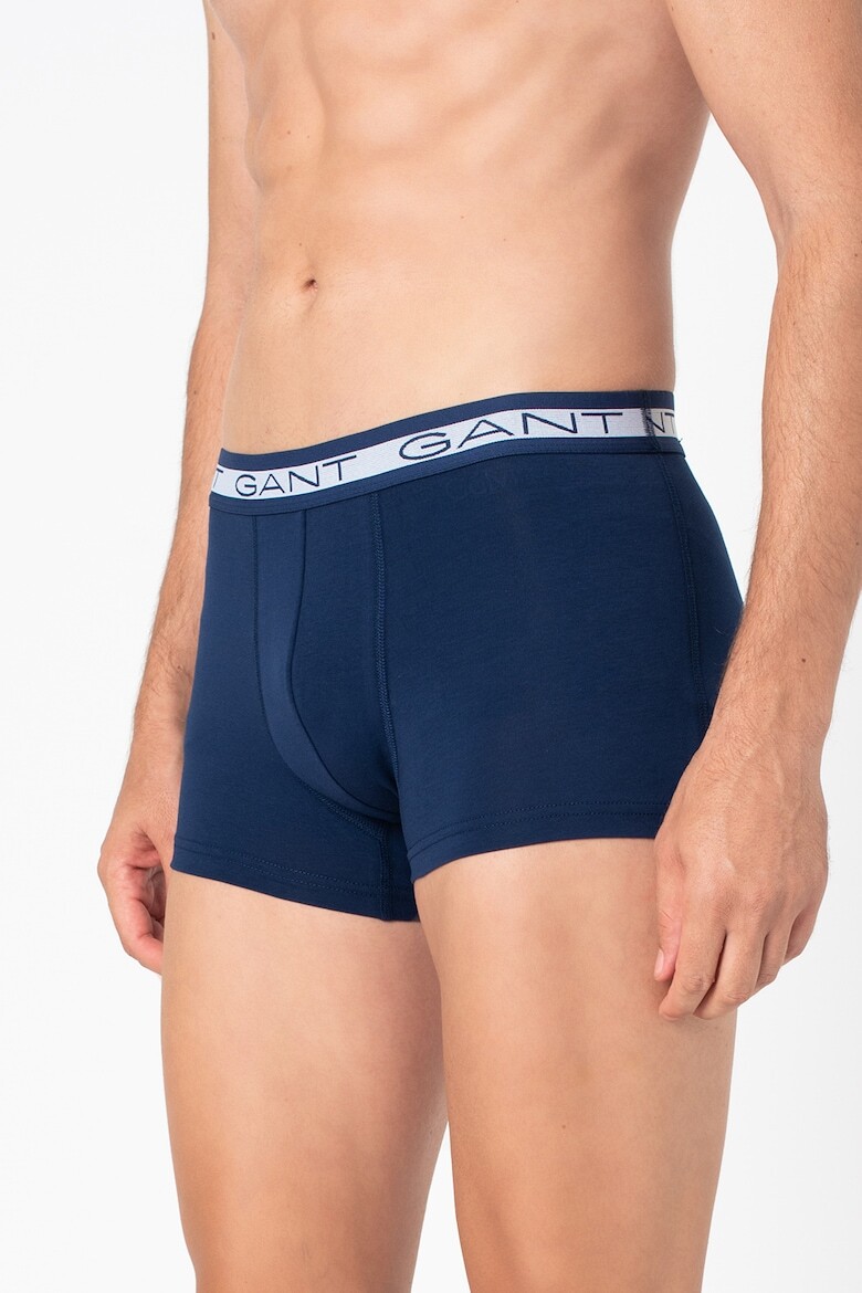 

Боксеры с логотипом - 7 пар Gant, синий