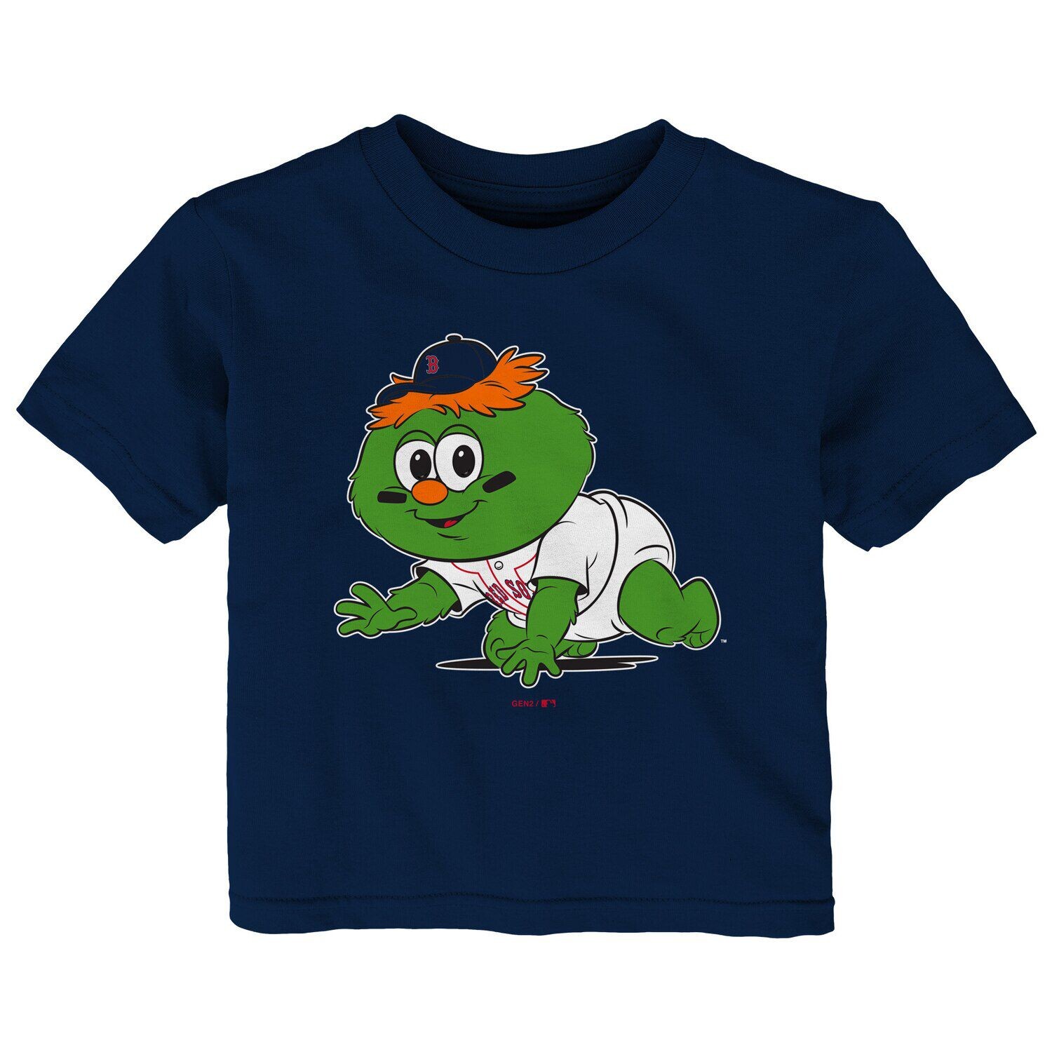 

Темно-синяя футболка с талисманом для младенцев Boston Red Sox Outerstuff