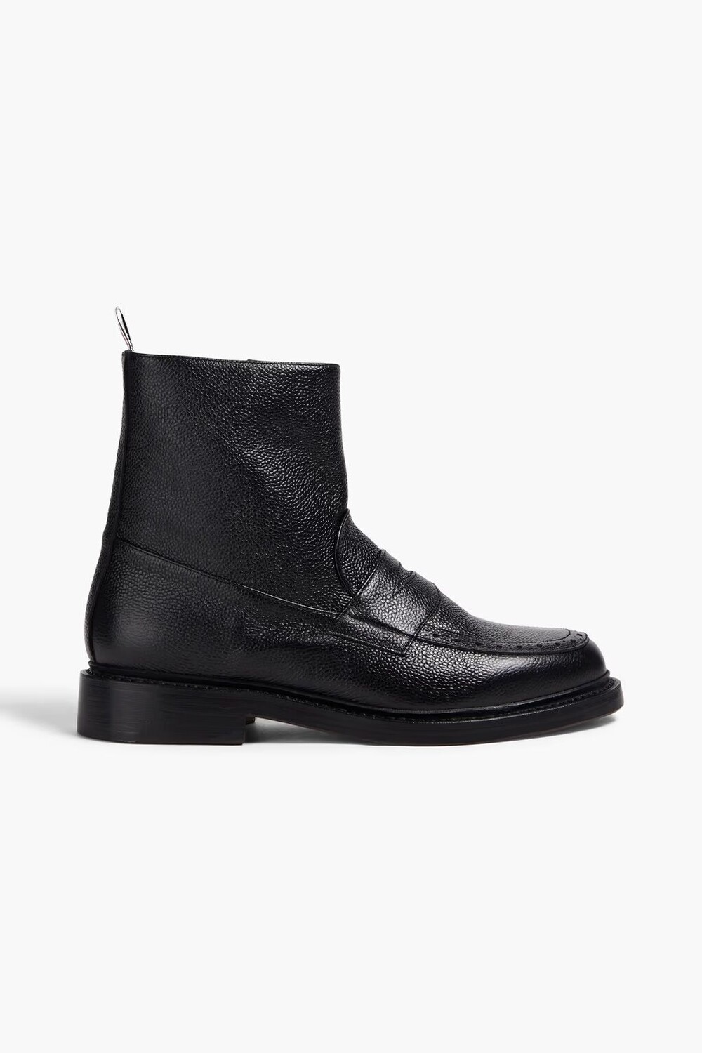 

Ботильоны из шагреневой кожи Thom Browne, черный