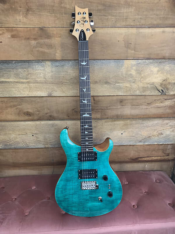 

Электрогитара PRS SE Custom 24-08 Turquoise w/bag