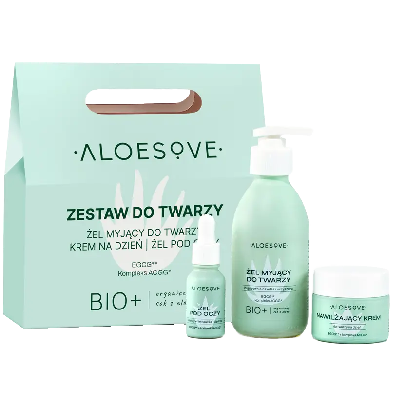 

Набор: очищающий гель для лица Aloesove, 50 мл