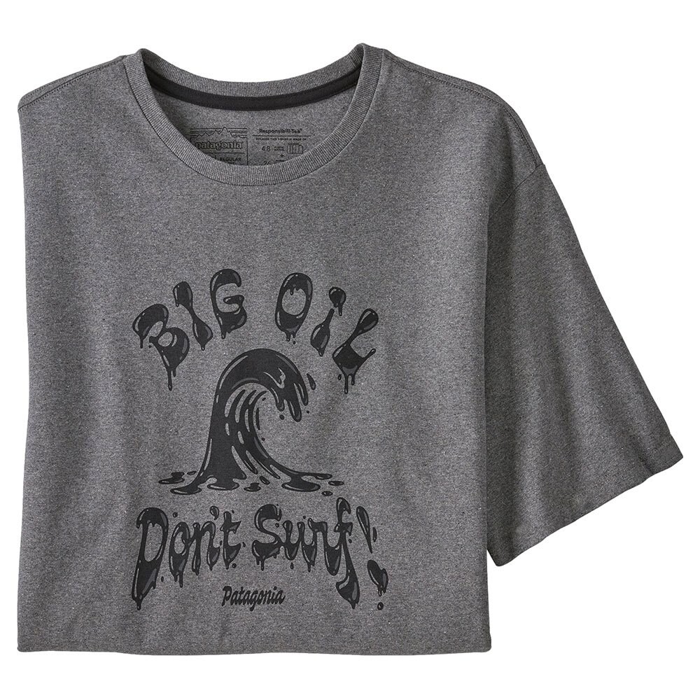 

Футболка Patagonia Sludge Swell Responsibili, серый