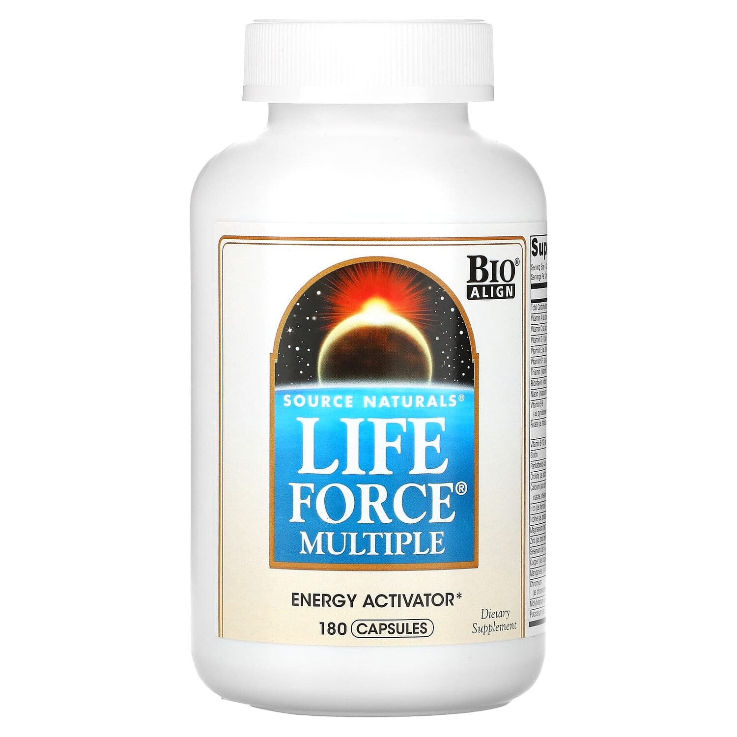 

Life Force Multiple, 180 капсул, Source Naturals