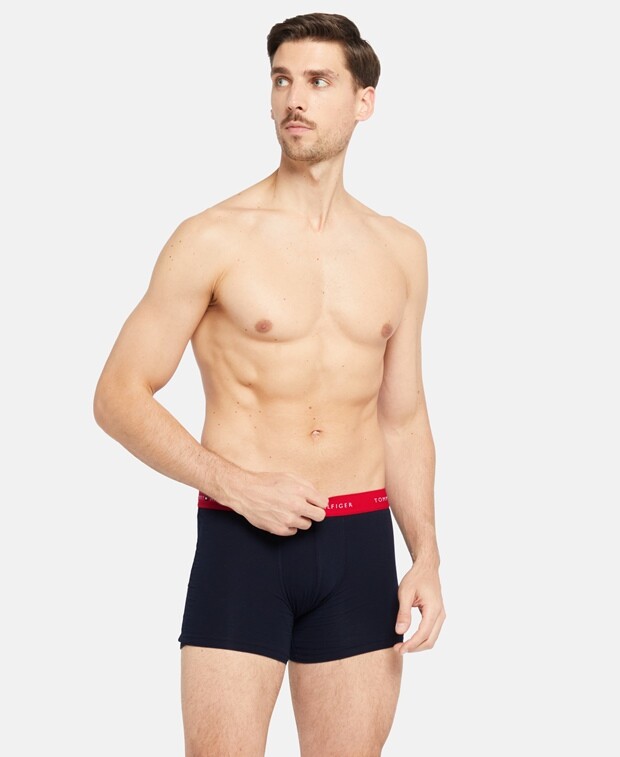 

Шорты-боксеры, комплект из 3 шт. Tommy Hilfiger, светло-синий