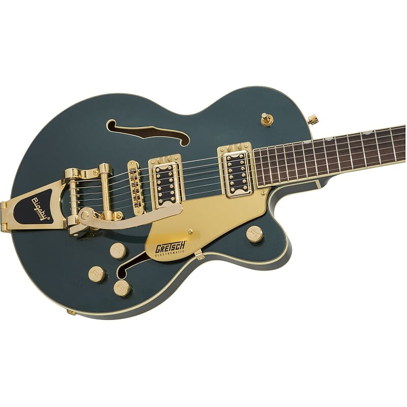 

Электрогитара Gretsch G5655TG Electromatic Center Block Jr. Single-Cut Guitar with Bigsby - Cadillac Green
