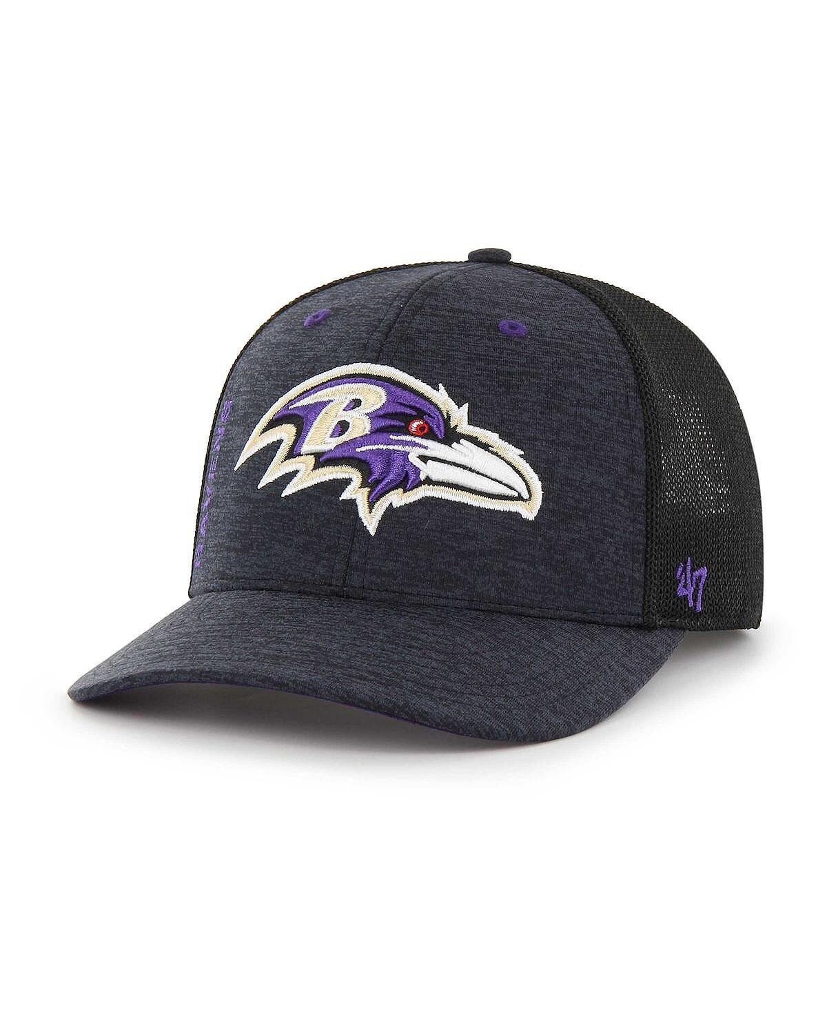 

Черная мужская кепка Baltimore Ravens Pixelation Trophy Flex. '47 Brand