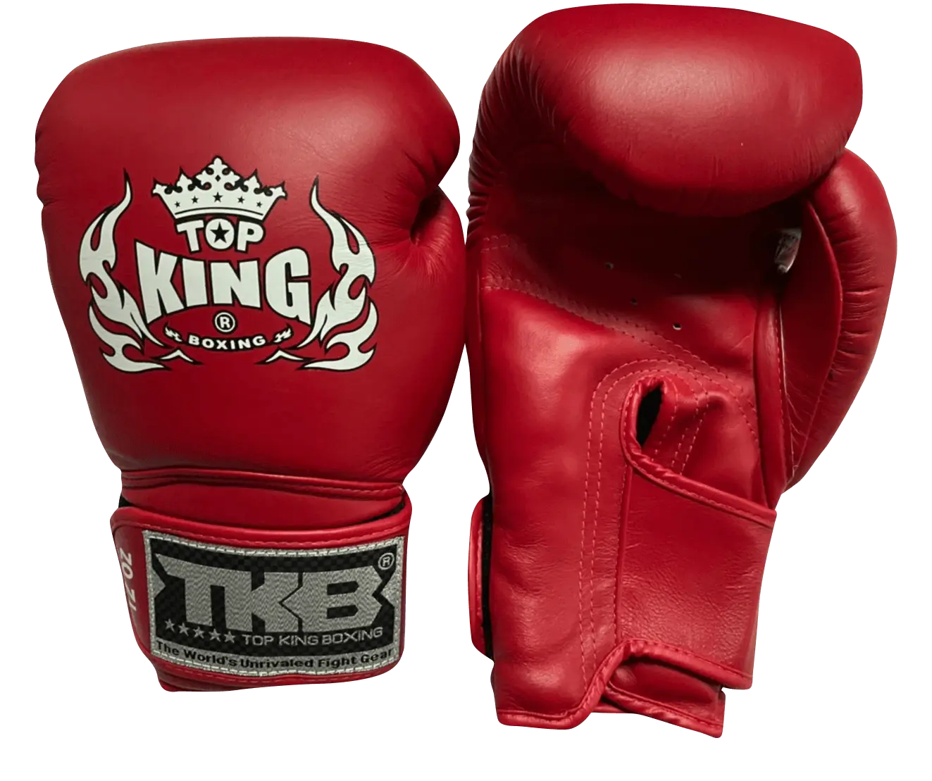 

Боксерские перчатки Top King Ultimate Velcor No Air, красный